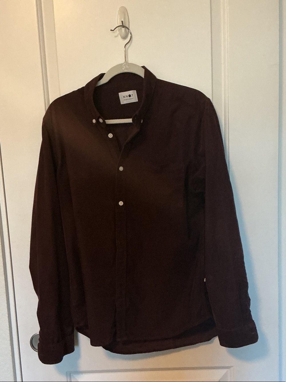No Nationality Nno7 classic cord Levon Men's Button-Up Long Sleeve Shirt XL